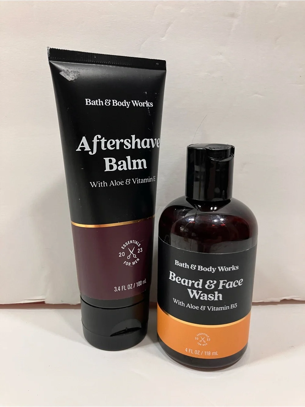 Men Face Wash/Aftershave Balm -  Bath and Body Works